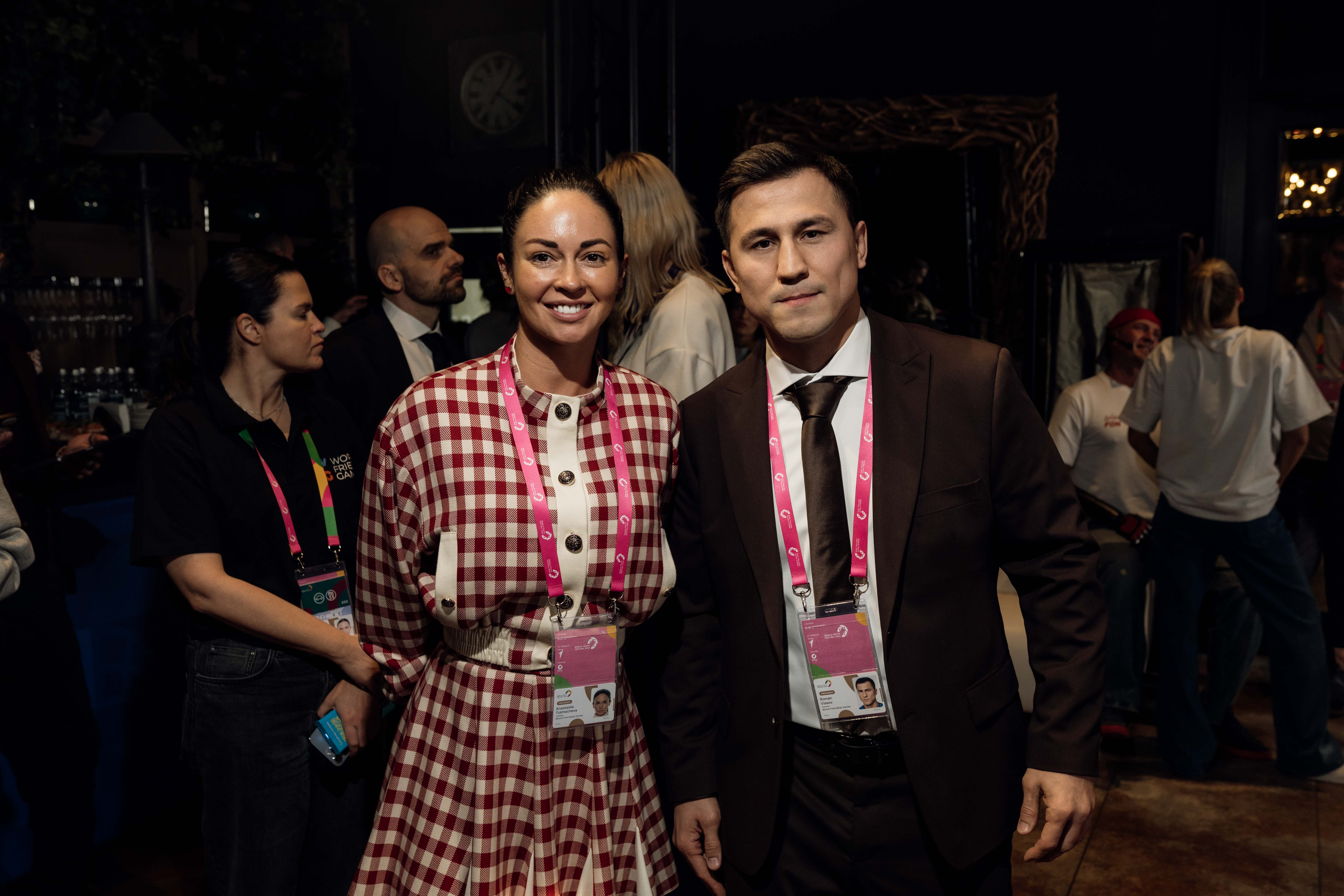 Roman Vlasov y Anastasia Tukmacheva son los Embajadores de los Juegos Mundiales de la Amistad de 2024